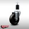 Service Caster 4'' SS Phenolic Wheel Swivel 1-1/2'' Expanding Stem Caster SCC-SSEX20S414-PHS-112 - alternate 2